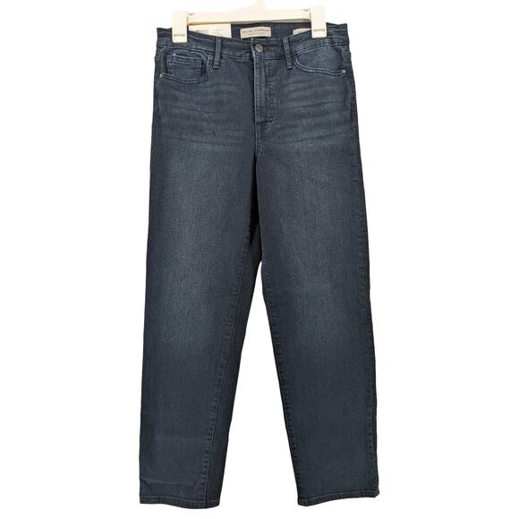 Social Standard by Sanctuary Jeans 8 Nighthawk Black Slim Straight HighRise Crop - Picture 13 of 13